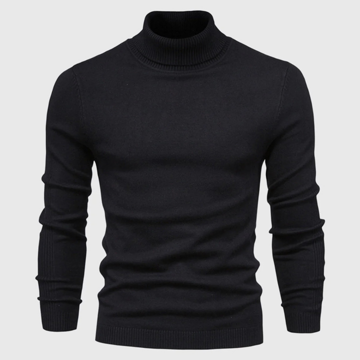 Pull col roulé lavable pour homme – Un style pratique au quotidien