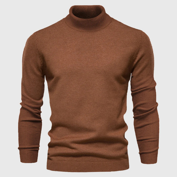 Pull col roulé lavable pour homme – Un style pratique au quotidien