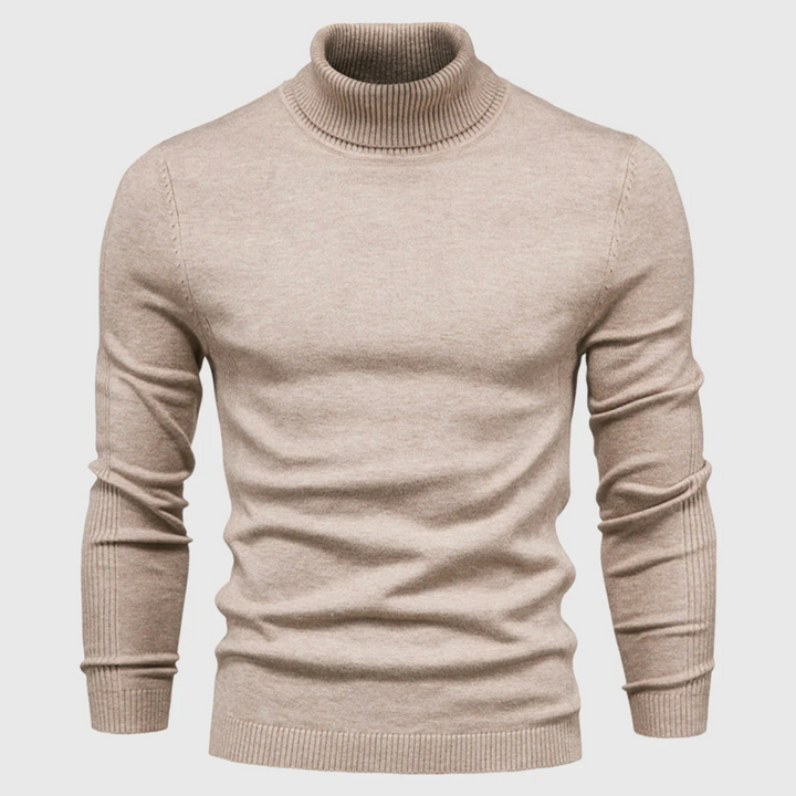 Pull col roulé lavable pour homme – Un style pratique au quotidien