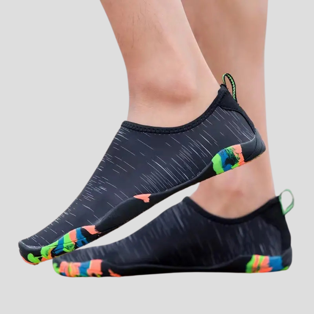 Chaussures aquatiques pour hommes – Design antidérapant pour la plage et la piscine