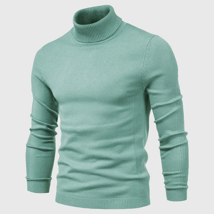 Pull col roulé lavable pour homme – Un style pratique au quotidien