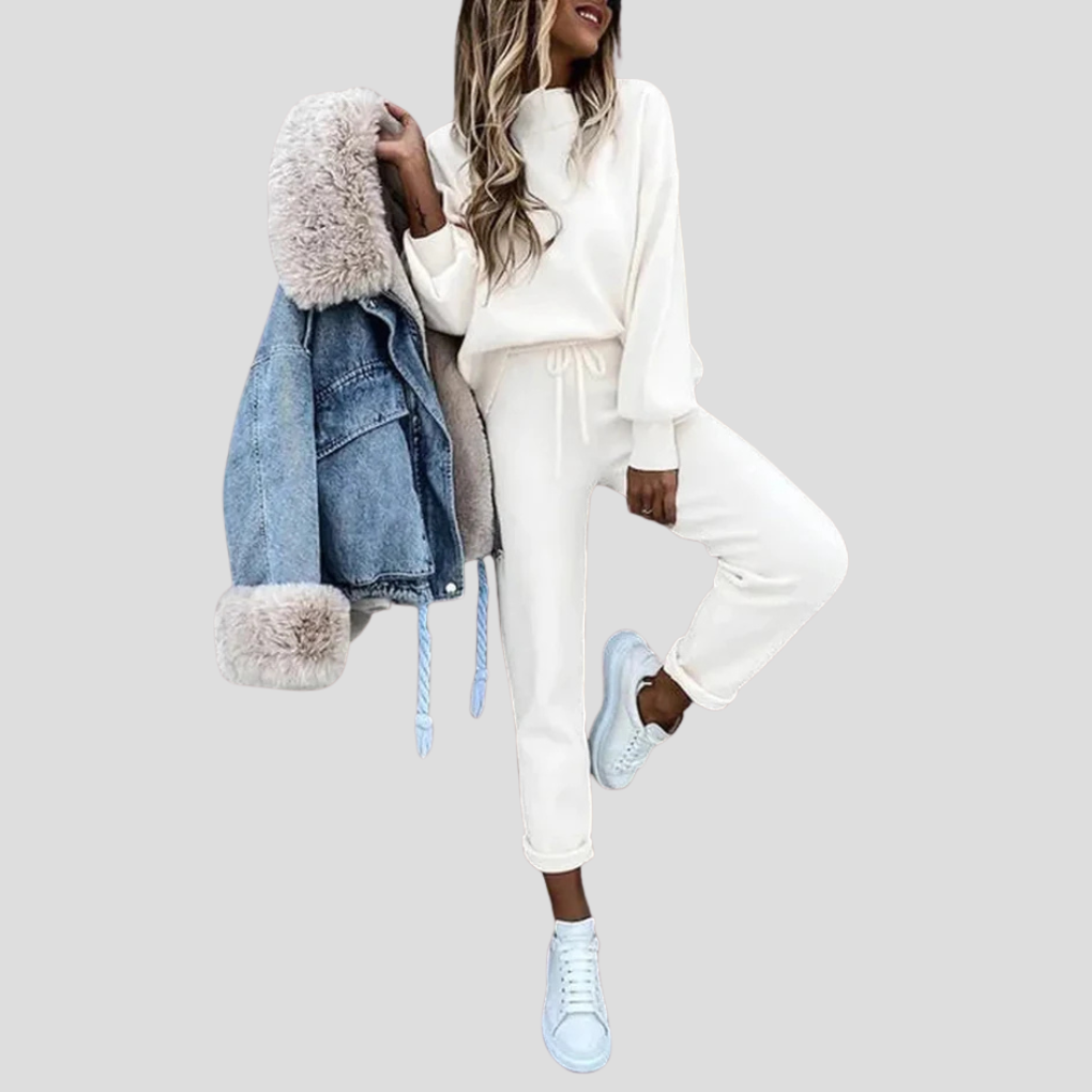 Ensemble de survêtement coupe décontractée pour femme