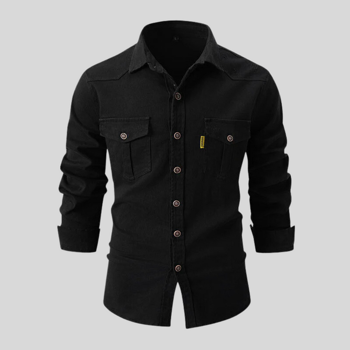 Chemise de travail pour homme – Design robuste et utilitaire au quotidien