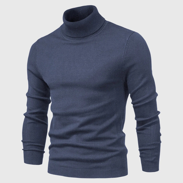 Pull col roulé lavable pour homme – Un style pratique au quotidien