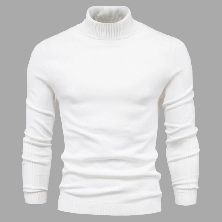 Pull col roulé lavable pour homme – Un style pratique au quotidien