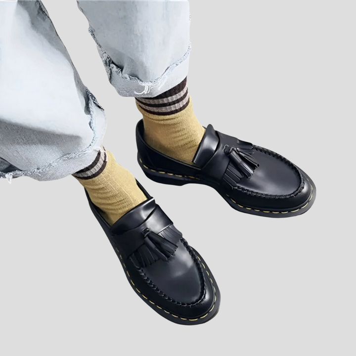 Mocassins à pampilles classiques