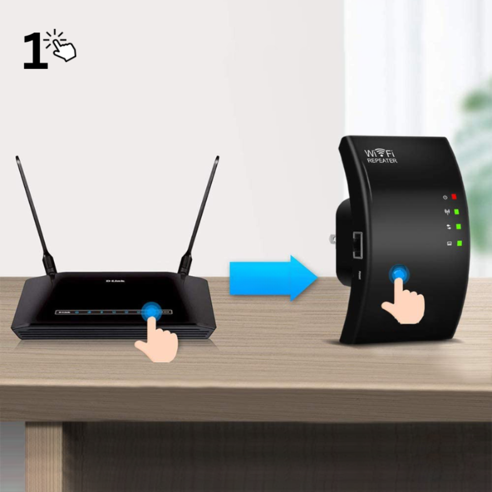 Amplificateur WiFi Sans Fil : Couverture Optimale et Connexion Fiable