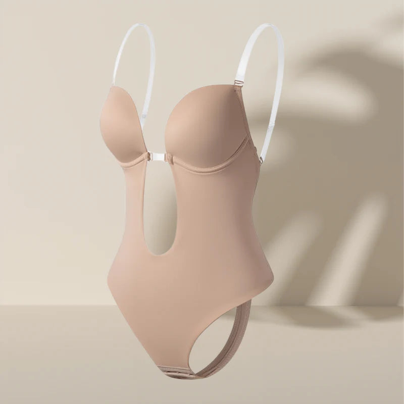 Alda - Body Shaper à Décolleté Profond et Dos Nu
