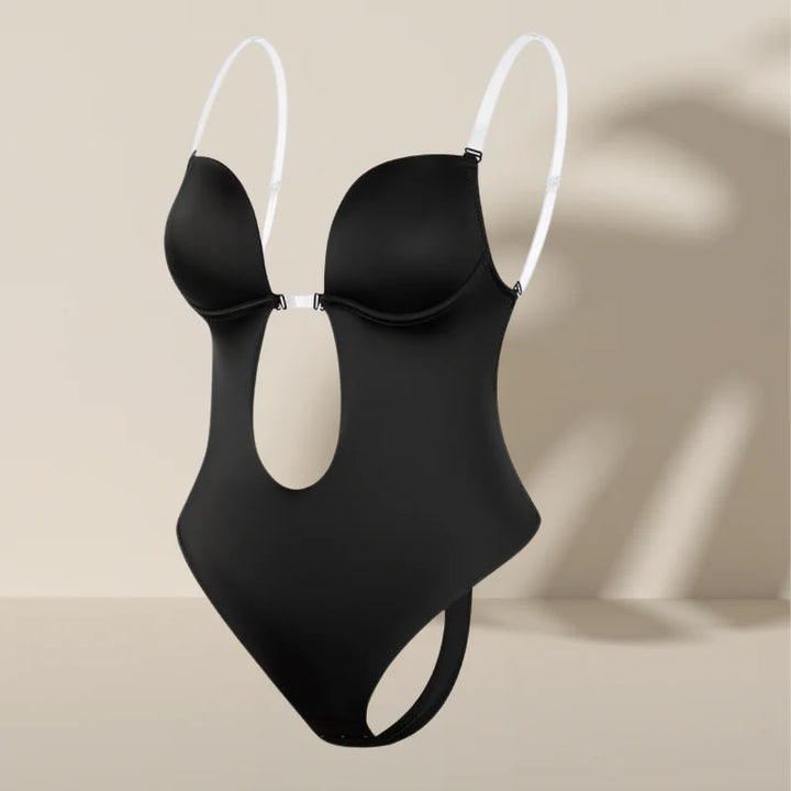 Alda - Body Shaper à Décolleté Profond et Dos Nu