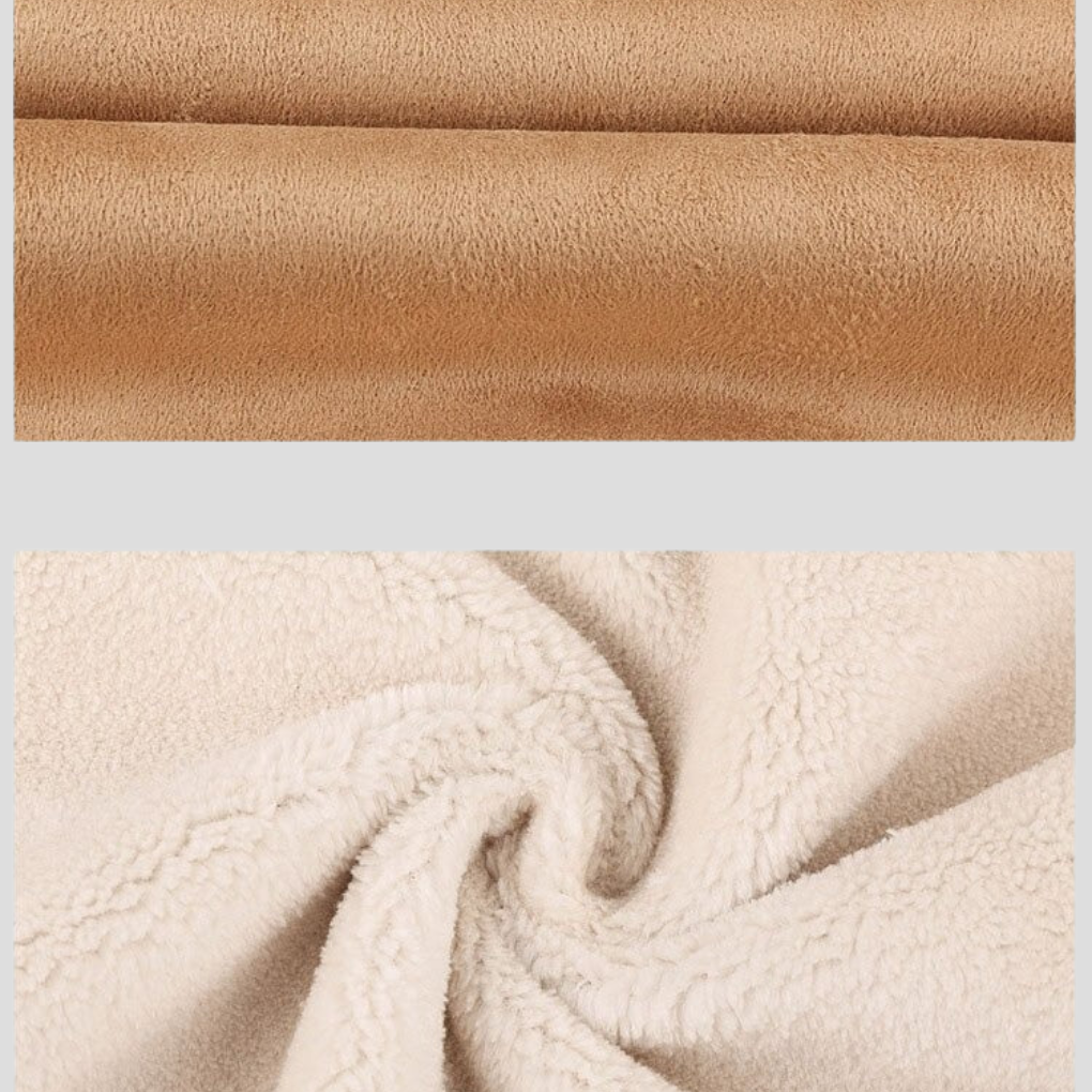 Veste de motard en daim pour homme