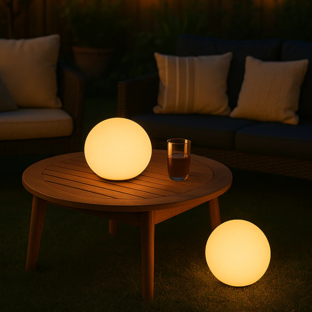 Lampe de table LED sans fil colorée avec télécommande