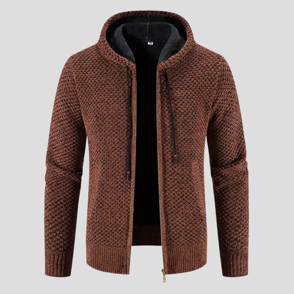 Pull cardigan pour homme