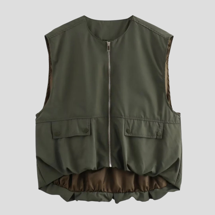 Gilet sans manches pour femme