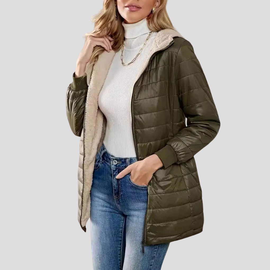 Veste d'hiver décontractée pour femme