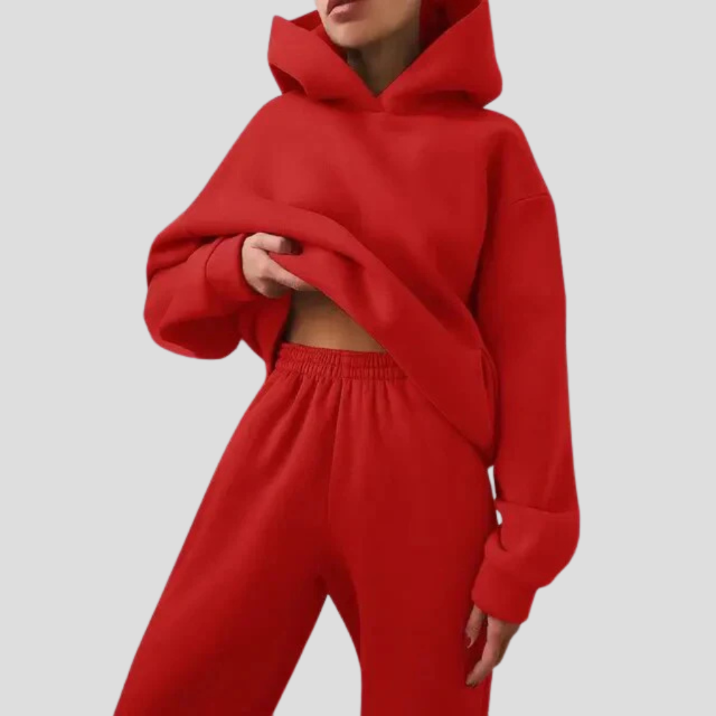 Ensemble sweat à capuche et pantalon de jogging pour femmes