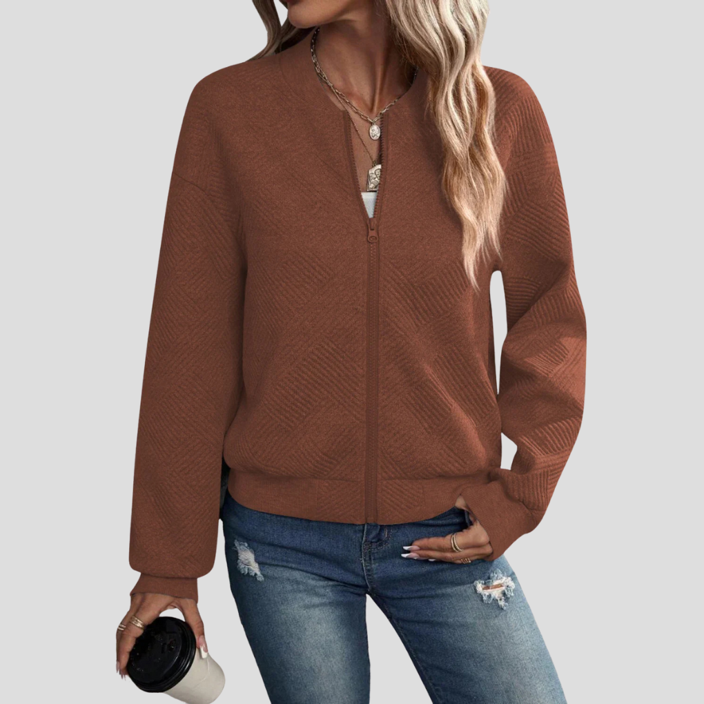 Cardigan à manches longues pour femme