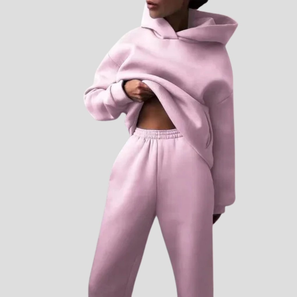 Ensemble sweat à capuche et pantalon de jogging pour femmes