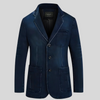 Veste en jean pour homme – Coupe classique avec bordure vintage