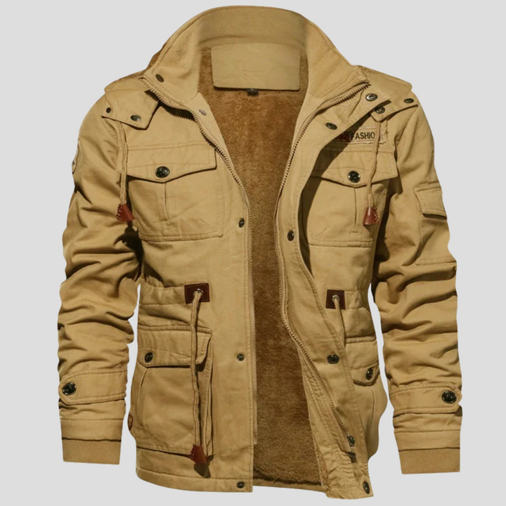 Veste robuste pour homme – Une couche solide pour les journées froides et venteuses