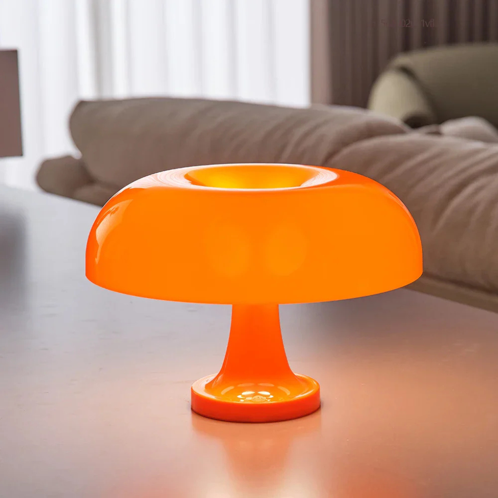 Lampe de table champignon rétro