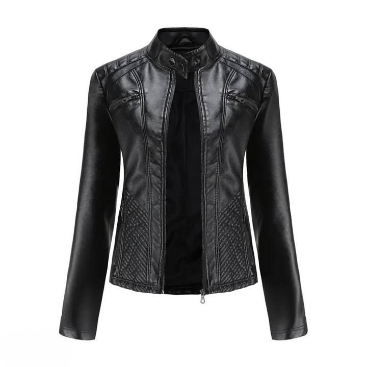 Veste en similicuir élégante et unique