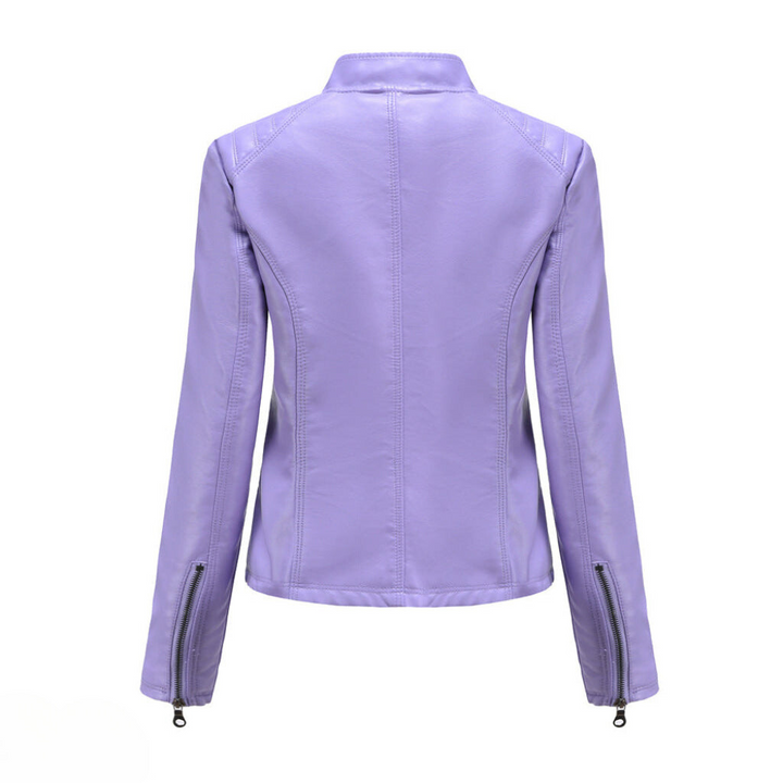Veste en similicuir élégante et unique