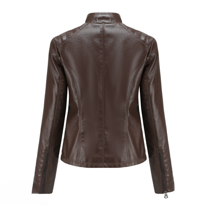 Veste en similicuir élégante et unique