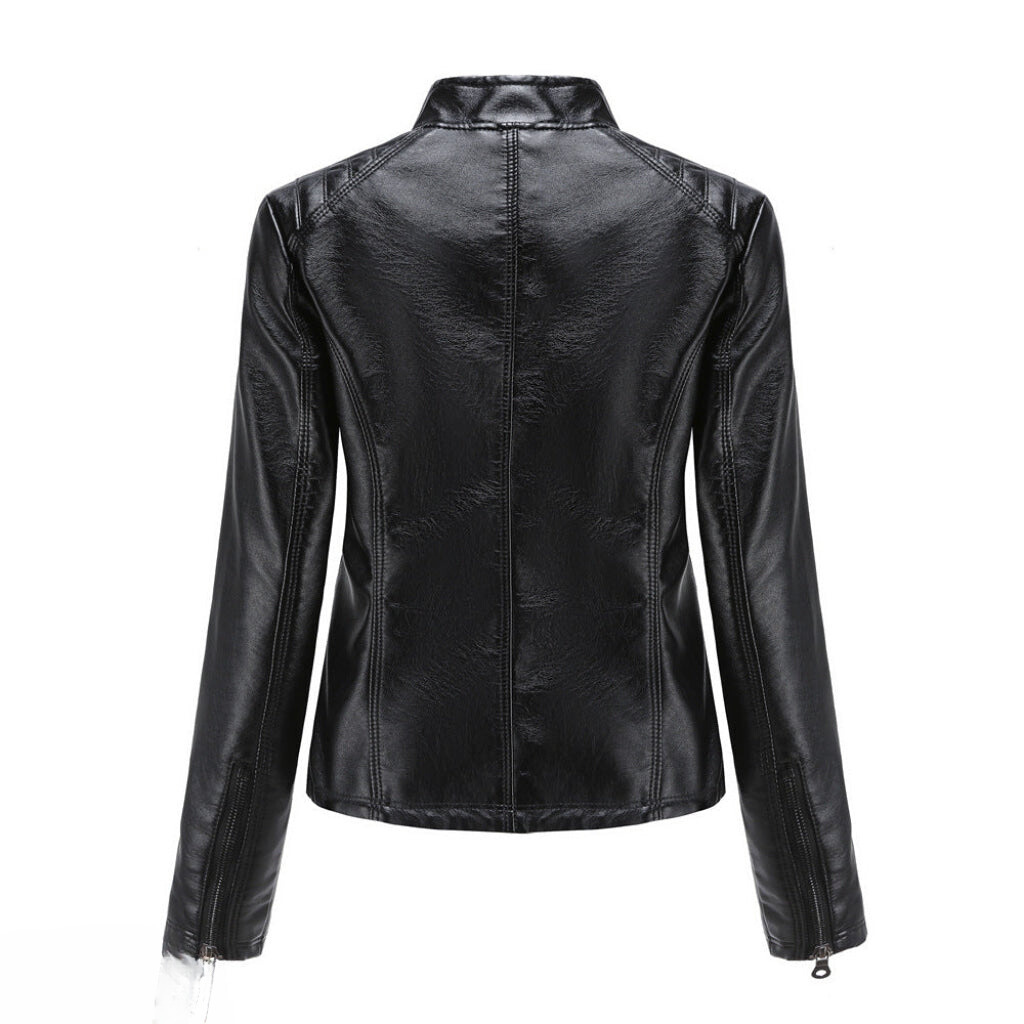 Veste en similicuir élégante et unique