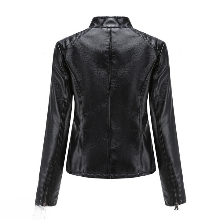 Veste en similicuir élégante et unique