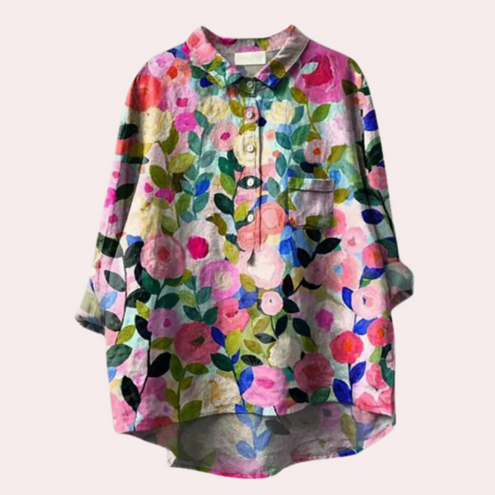 Bertan – Blouse à Imprimé Floral pour Femme