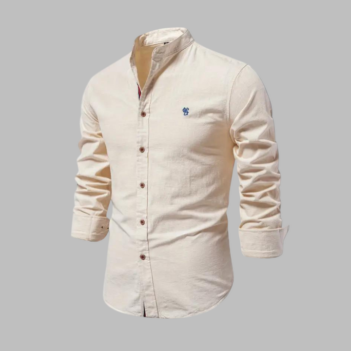 Polo à manches longues tendance pour homme