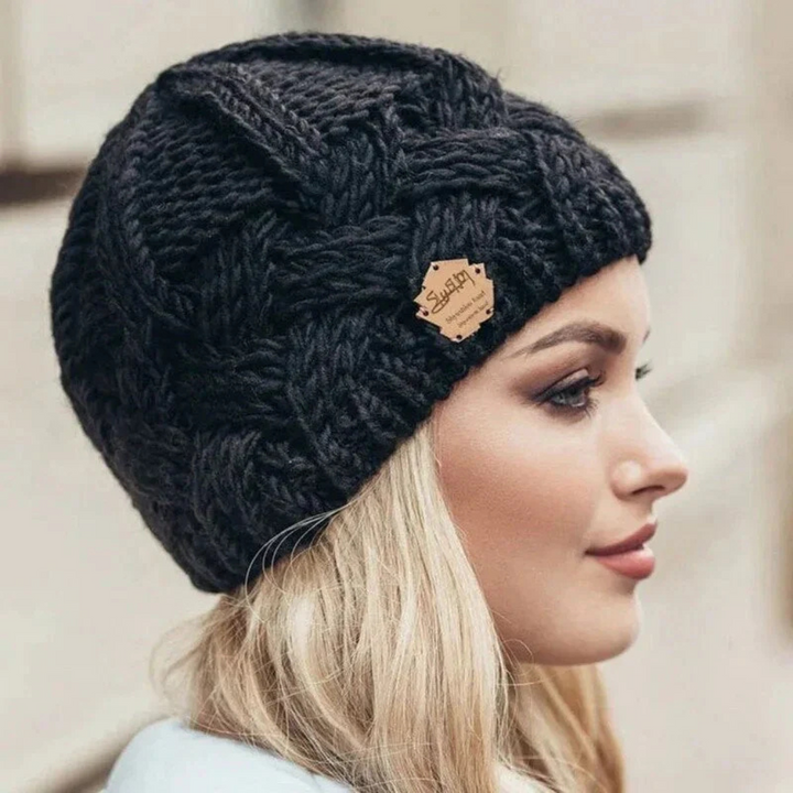Bonnet tricoté pour femme