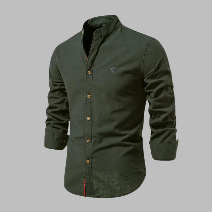 Polo à manches longues tendance pour homme