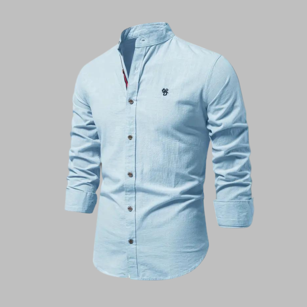 Polo à manches longues tendance pour homme