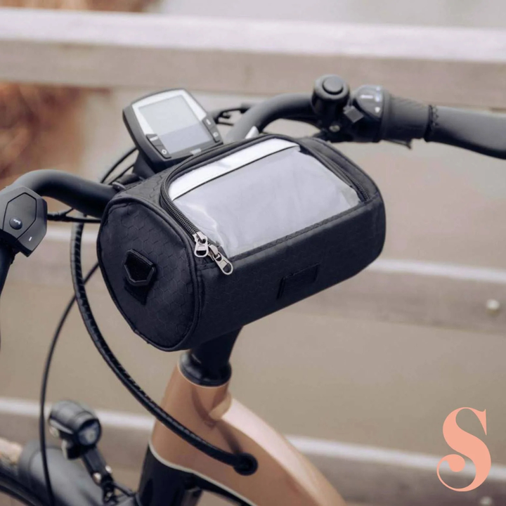 Sacoche de vélo étanche compatible avec écran tactile