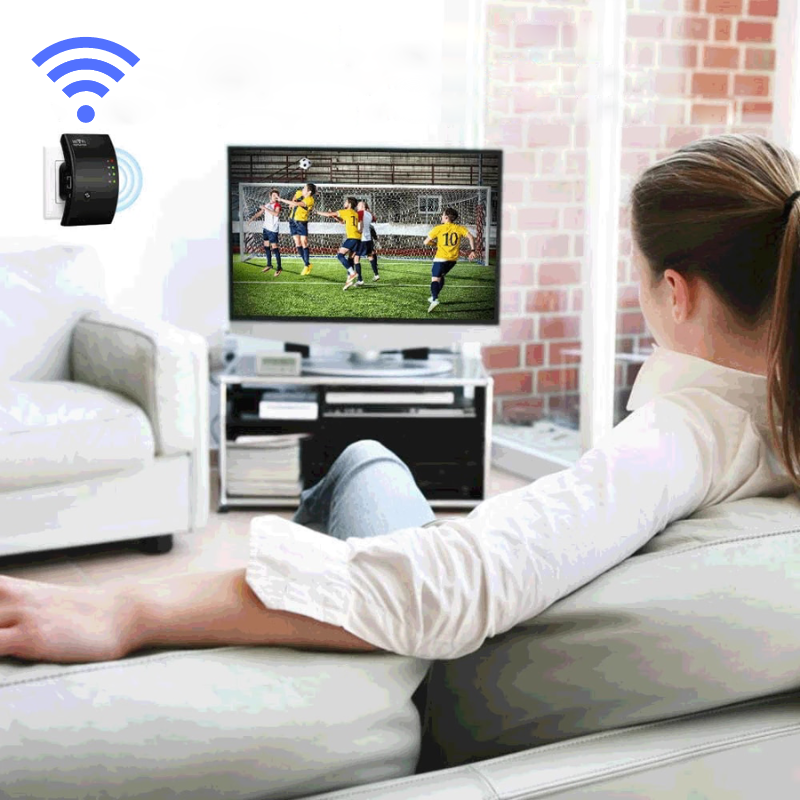 Amplificateur WiFi Sans Fil : Couverture Optimale et Connexion Fiable
