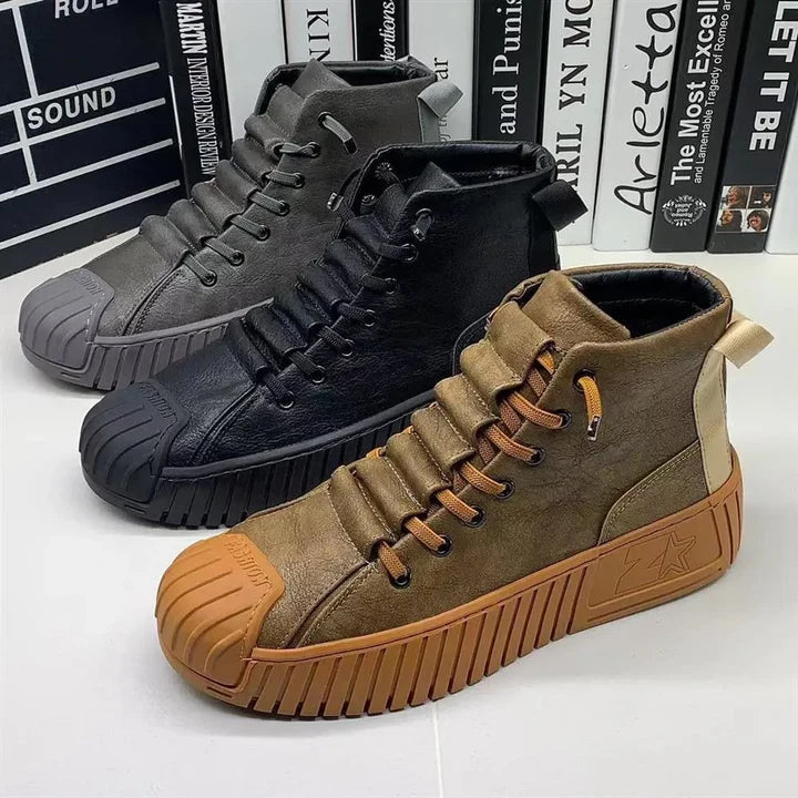 Robin - Baskets robustes pour hommes de style britannique