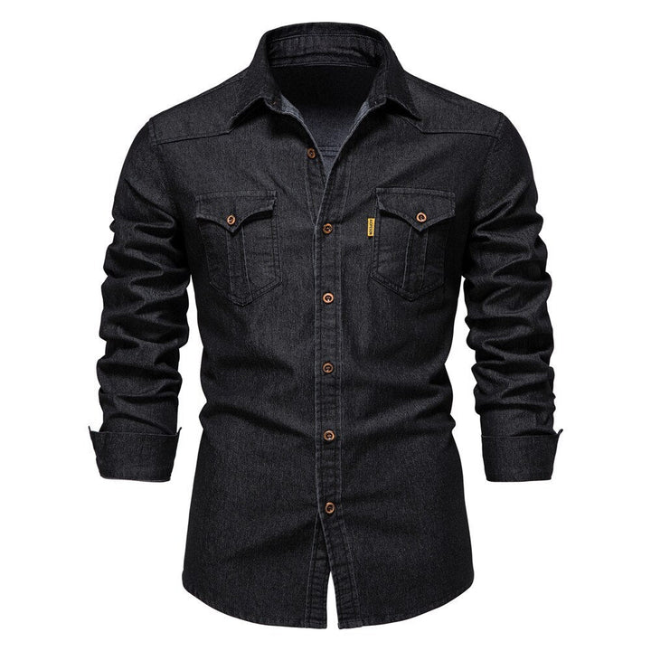 Coco - Chemise en jean classique pour homme