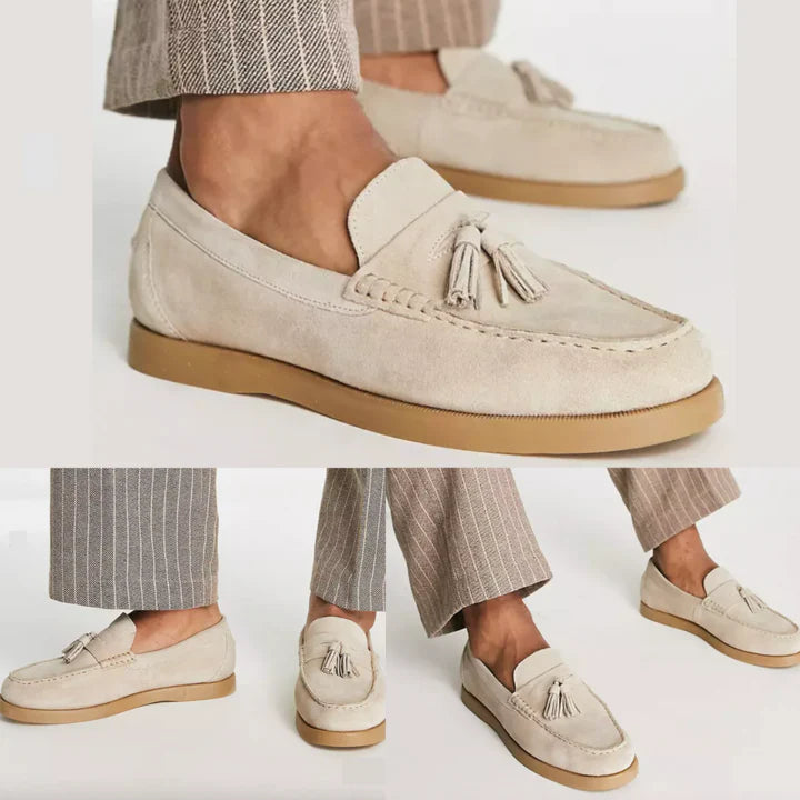 Pietrz – Chaussures classiques en daim pour hommes - Mocassins hommes