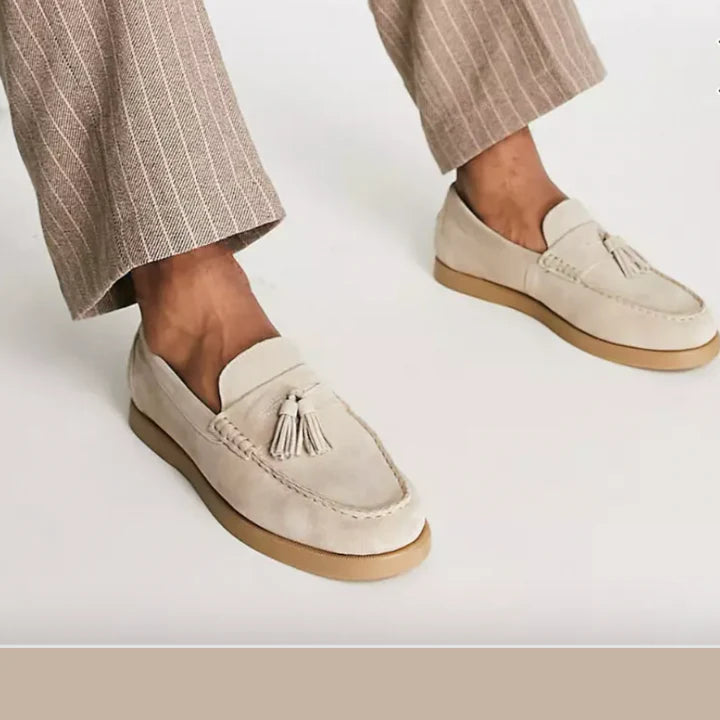 Pietrz – Chaussures classiques en daim pour hommes - Mocassins hommes