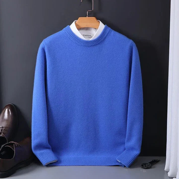 River - Pull classique en cachemire pour hommes