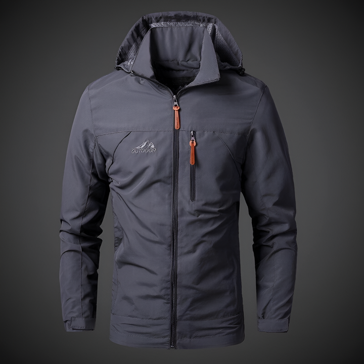 Veste coupe-vent imperméable pour homme