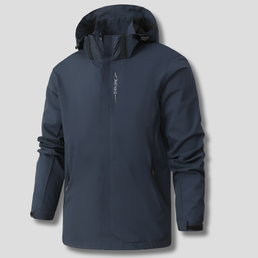 Veste légère et imperméable pour hommes : élégance fonctionnelle pour toutes les saisons
