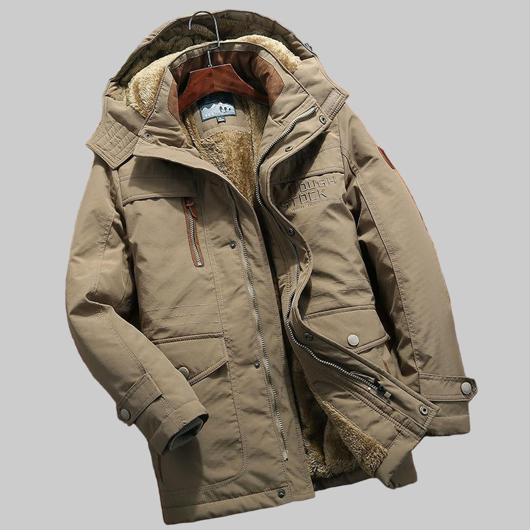 Veste matelassée à capuche pour hommes