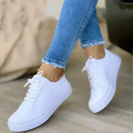 Baskets orthopédiques à lacets pour femmes