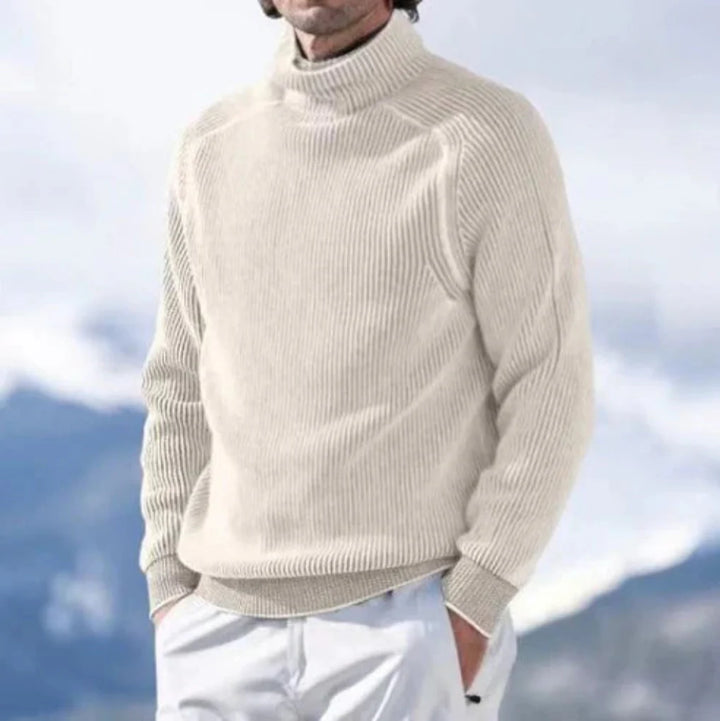 Pull col roulé pour homme – Élégant et stylé pour les saisons froides