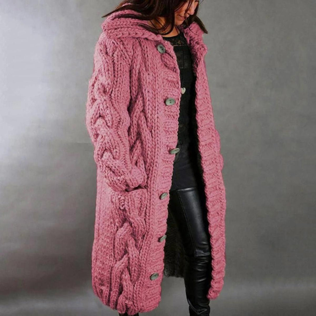 Manteau en tricot pour femme