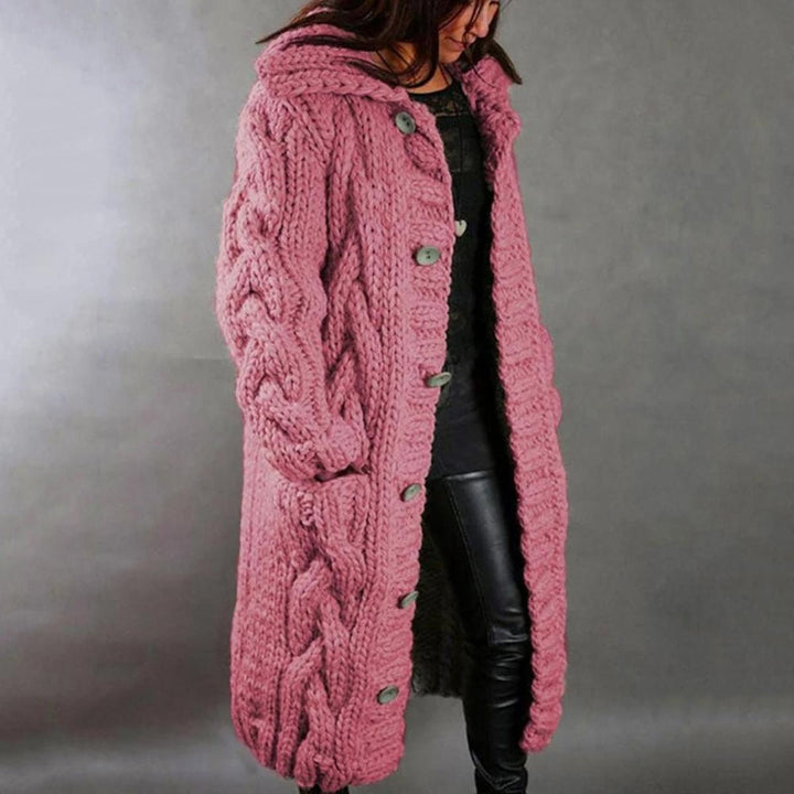 Manteau en tricot pour femme
