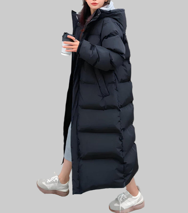 Parka longue imperméable et coupe-vent pour femmes