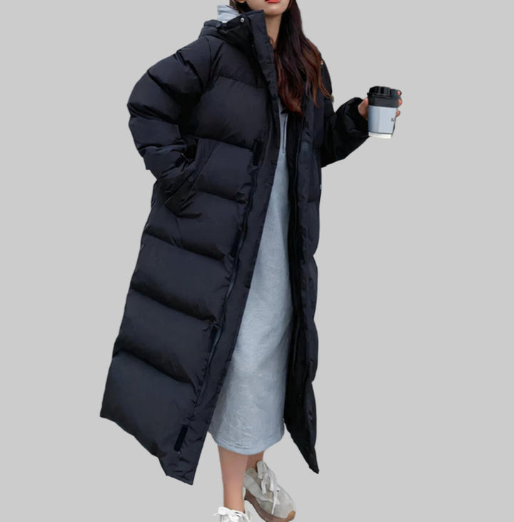Parka longue imperméable et coupe-vent pour femmes